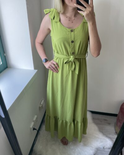 Roheline suvine kleit